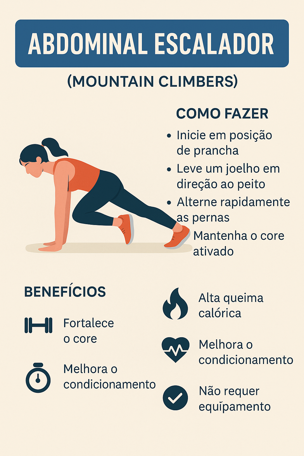 abdominal escalador