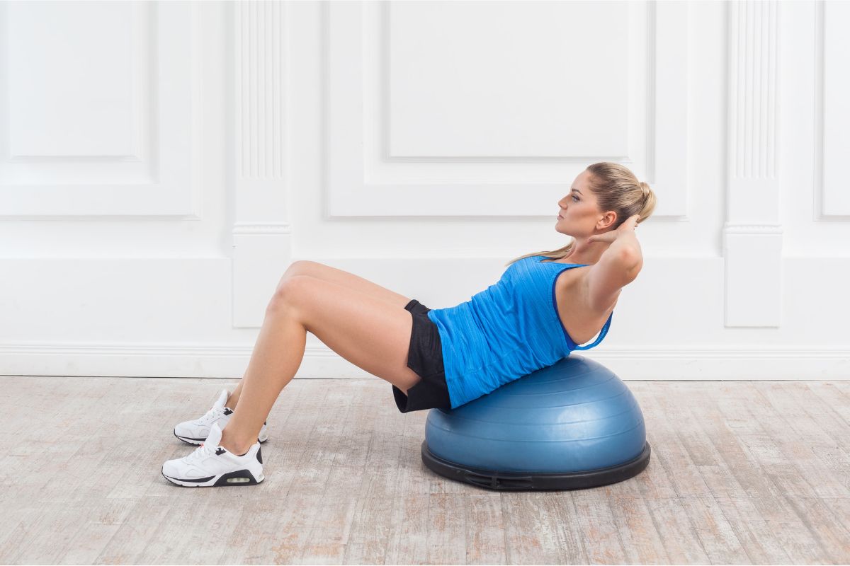abdominal no bosu