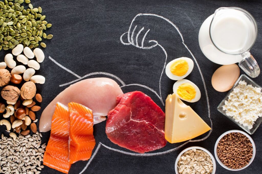 proteína massa muscular