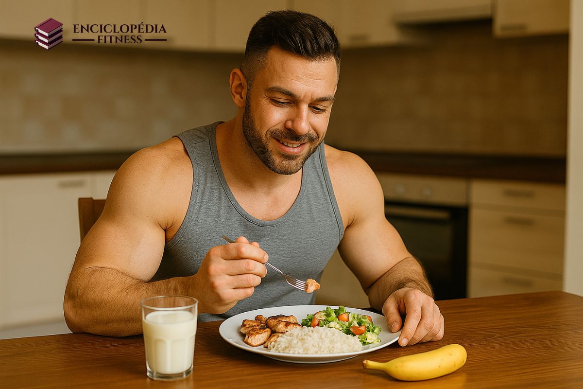 cardápio para ganho de massa muscular
