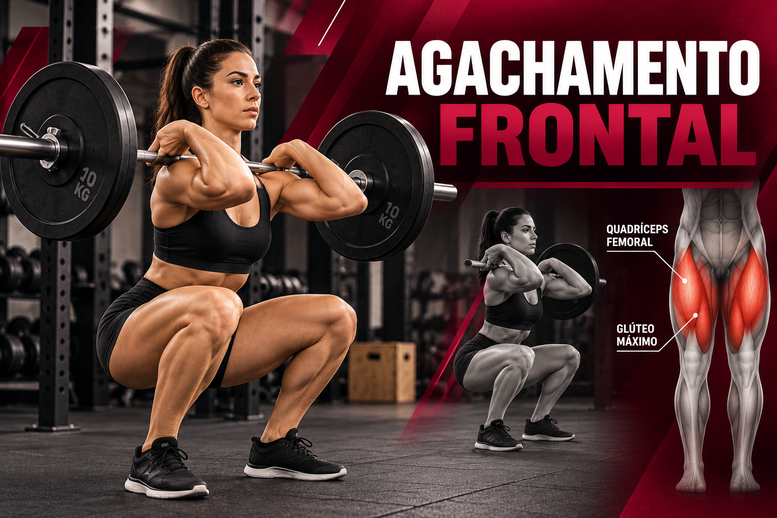 agachamento frontal